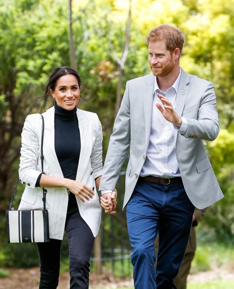 Harry and Meghan on Australia Tour