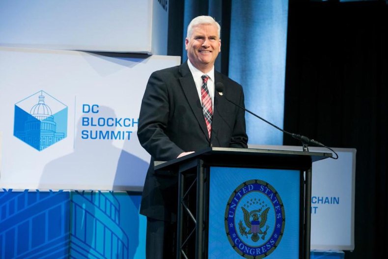 Congressman Tom Emmer at Blockchain Summit