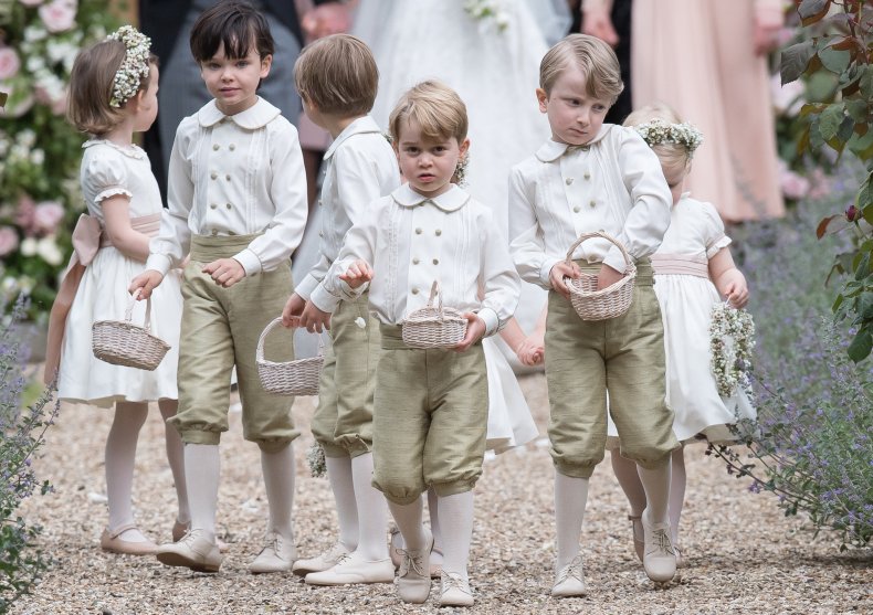 Prince George at Pippa Middleton's Wedding