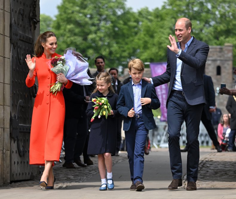 Prince George First Visit to Wales