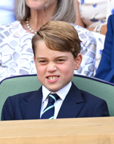 Prince George Celebrates at Wimbldon