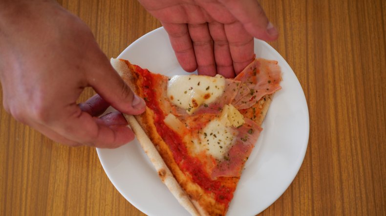 File photo of pizza slice.
