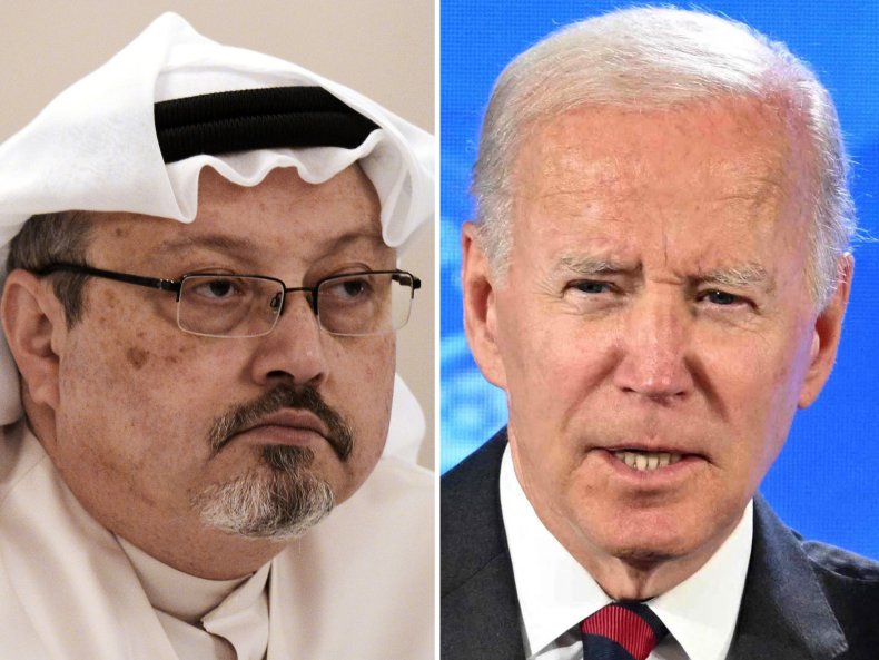 Jamal Khashoggi and Joe Biden