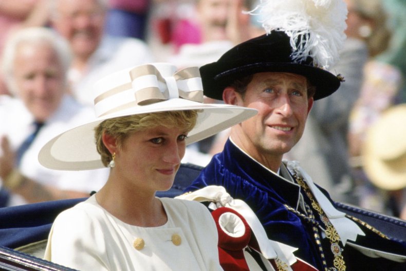 Princess Diana and Charles in 1992