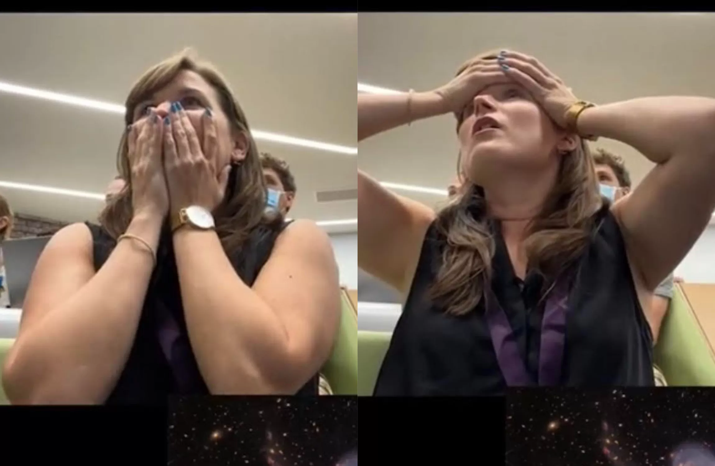 Watch Scientists' Wholesome Reactions to Images From James Webb Telescope - Vimarsana News