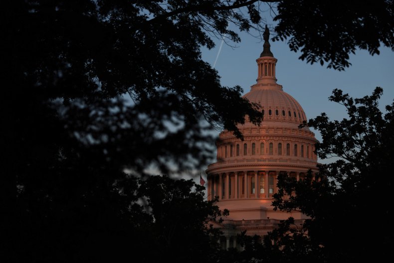 The U.S. Capitol is seen