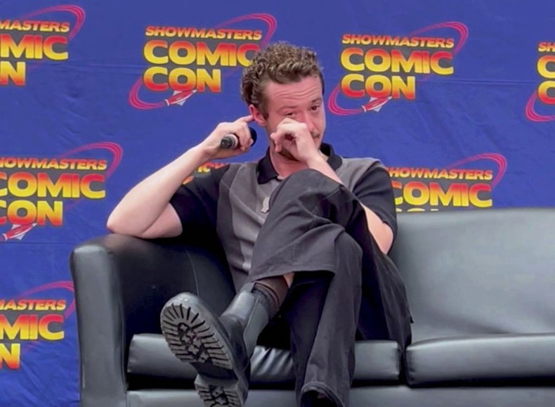 Joseph Quinn gets emotional at Comic Con