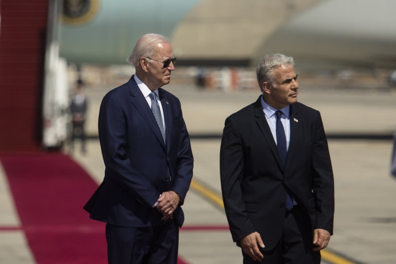 U.S. President Joe Biden and Israeli Prime