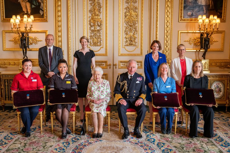 Queen Elizabeth II NHS George Cross