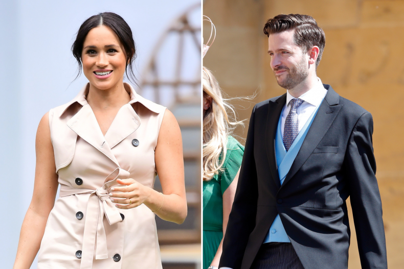 Meghan Markle and Jason Knauf