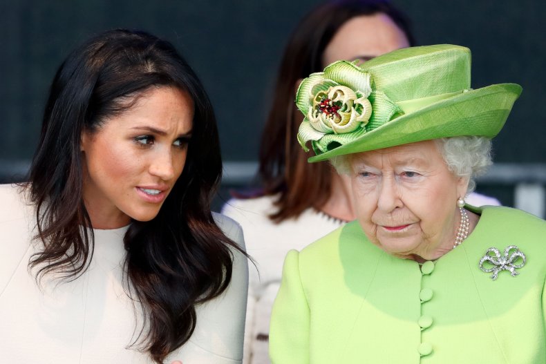 Meghan Markle and Queen Elizabeth II