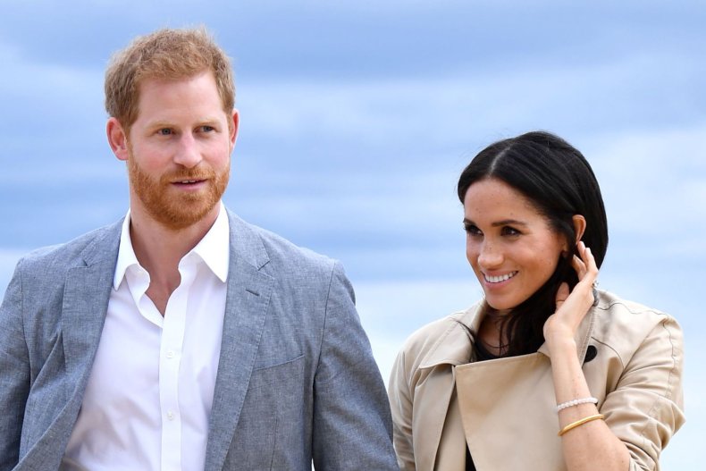 Meghan Markle and Harry in Australia
