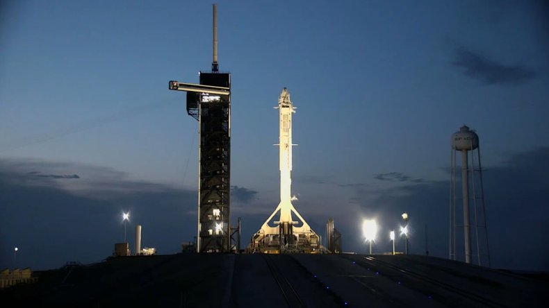 SpaceX Falcon 9 rocket before July launch