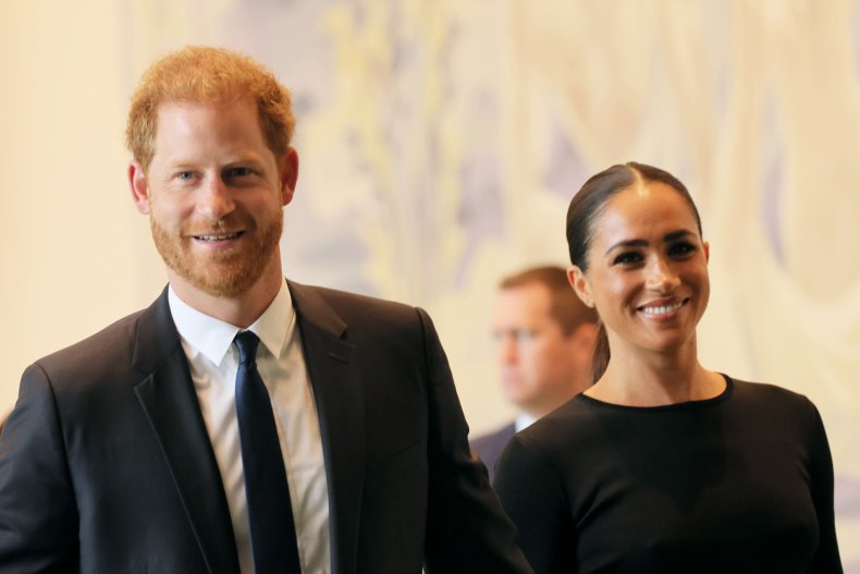 Harry, Meghan at U.N. on Mandela Day