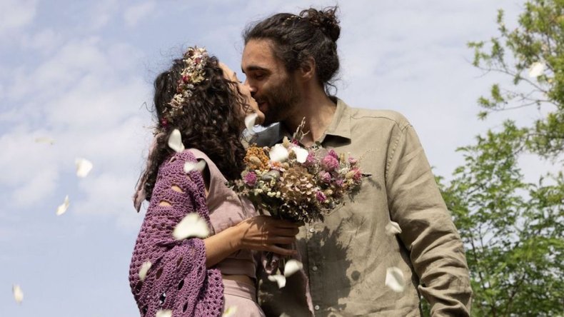 Anna Masiello and Diogo Linhares