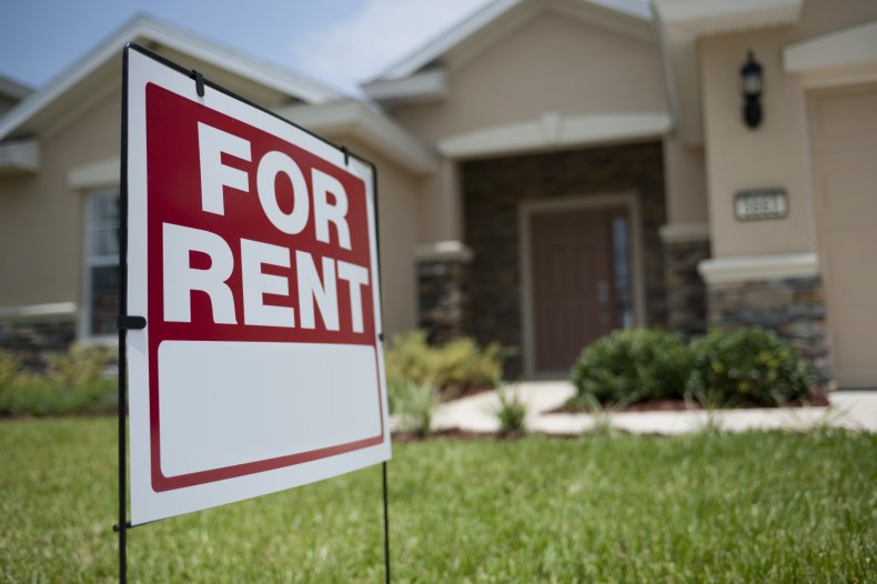 Rent sign
