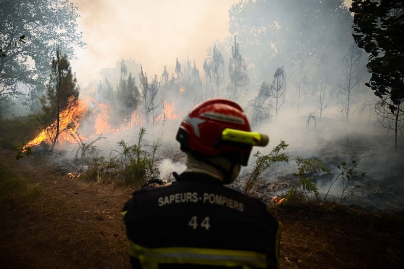 Fires in Europe