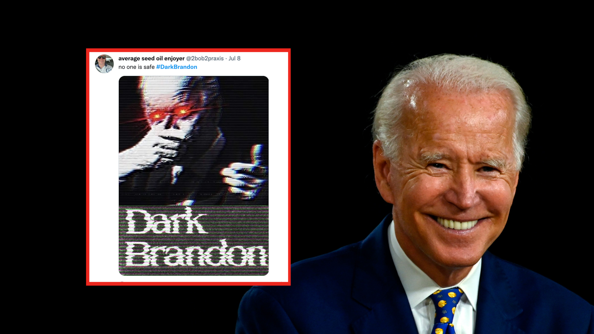 Dark Brandon Meme Reclaimed By Joe Biden S Supporters After Latest Wins