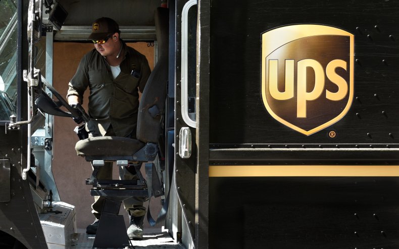 UPS delivery driver