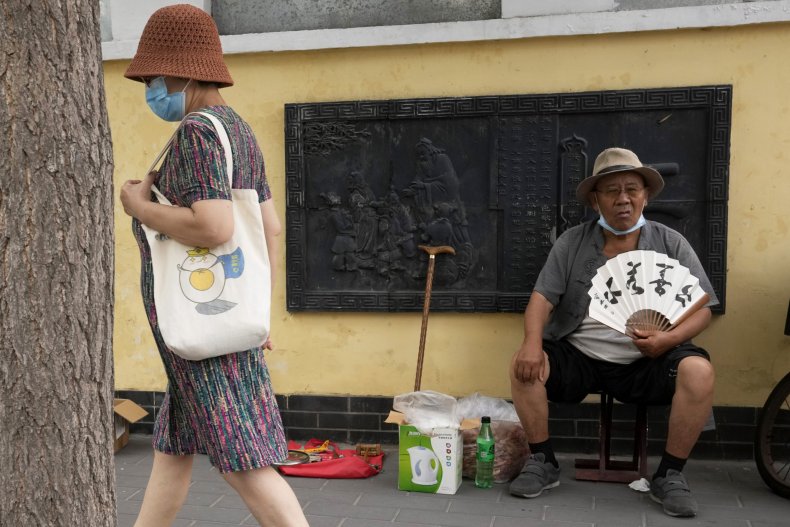 China COVID street