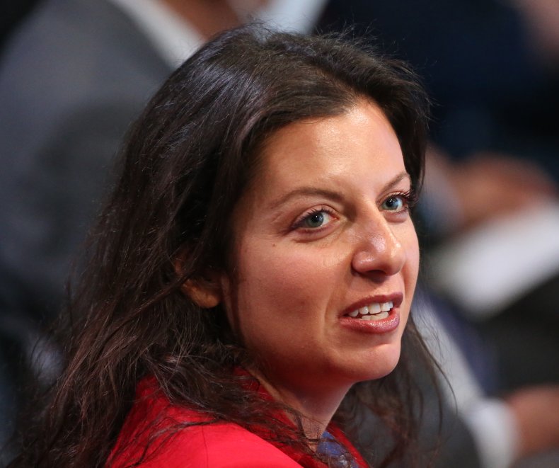 Editor-in-Chief of RT, Margarita Simonyan 