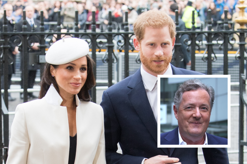 Duke and Duchess of Sussex, Piers Morgan