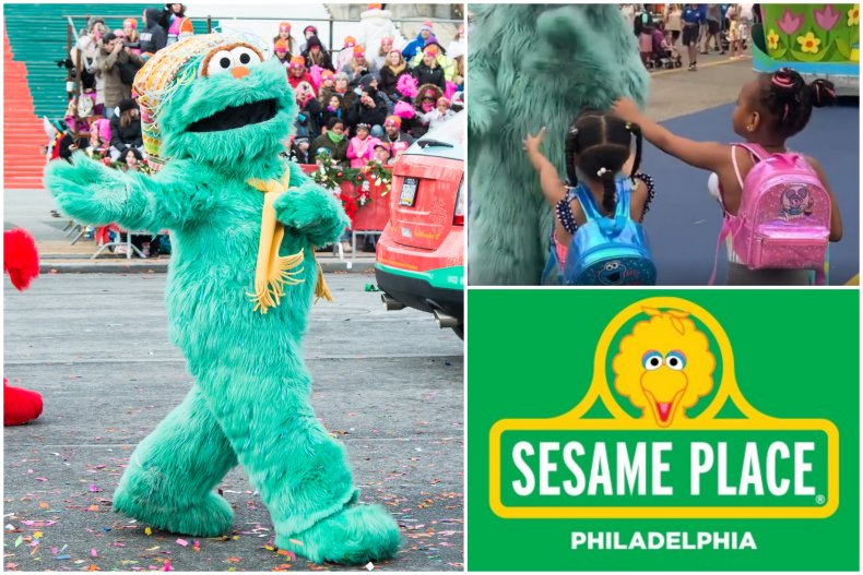 Rosita character in Sesame Place Philadelphia