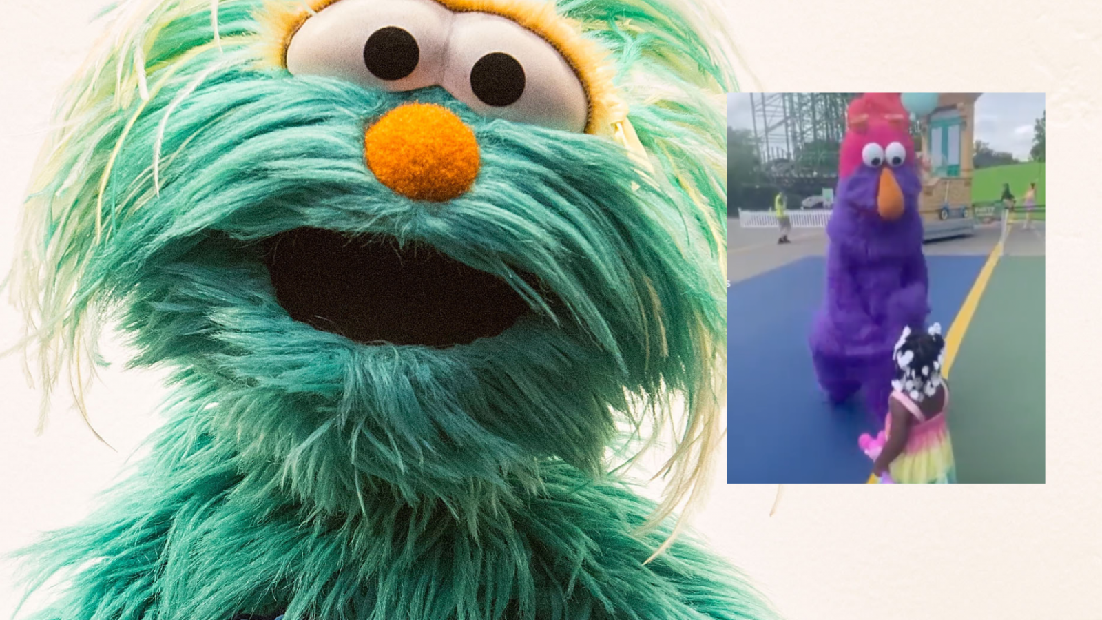Character Appears To Knock Over Child In Second Racist Sesame Place Clip Character Appears To Knock Over Child In Second Racist Sesame Place Clip