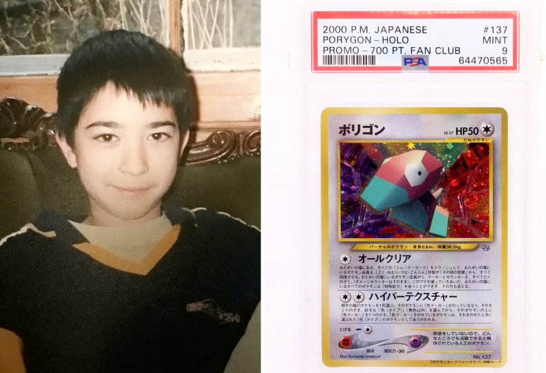 JC Smith and Pokémon cards