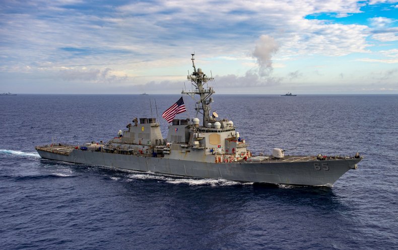 China Irked By U.S. Warship Near Taiwan