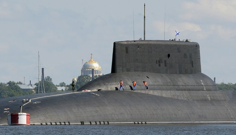  Russian submarine Dmitry Donskoy