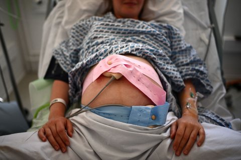 pregnant woman