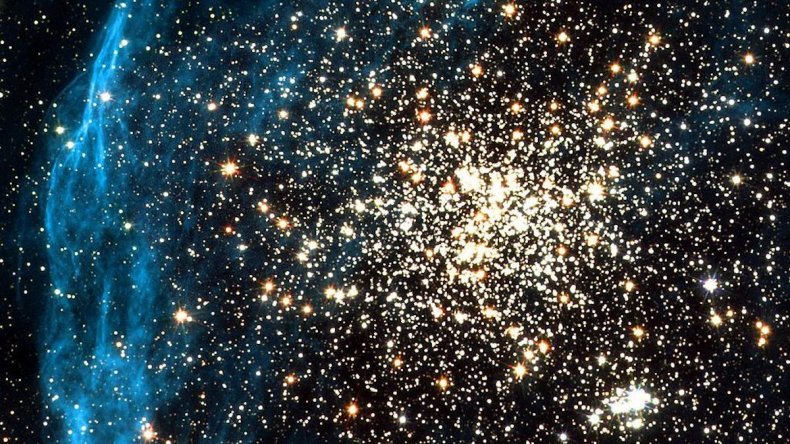Large Magellanic Cloud by Hubble telescope