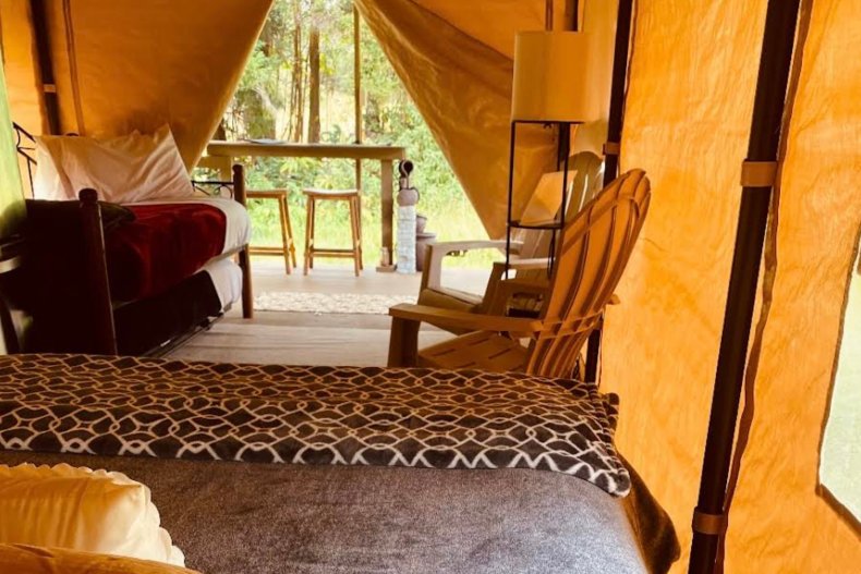 Tente Kehaus Airbnb à Hawaï