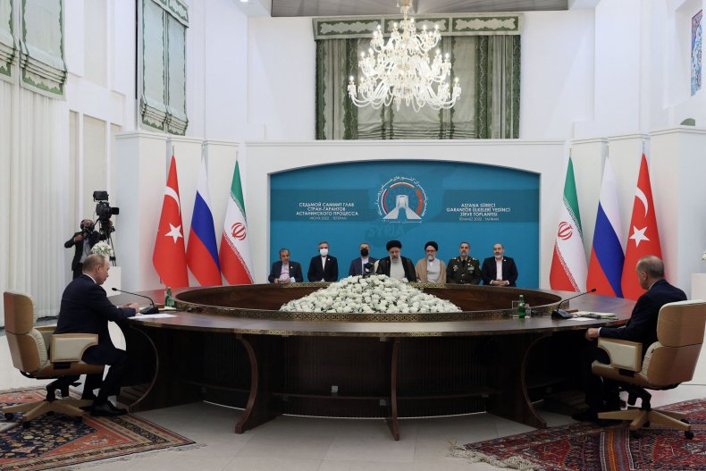 Putin and Erdogan in Tehran