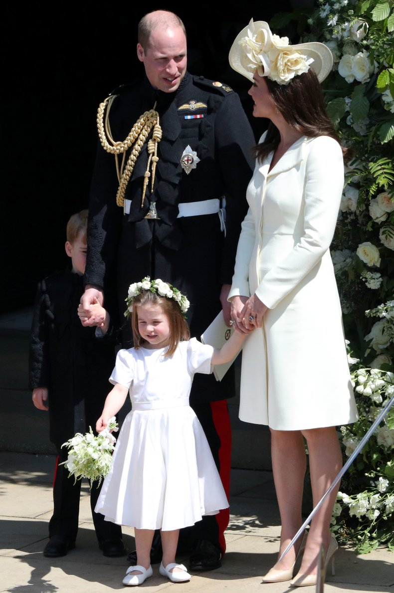 Prince Charlotte and Family at Sussex Wedding