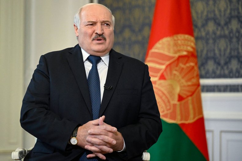 Belarus' President Alexander Lukashenko