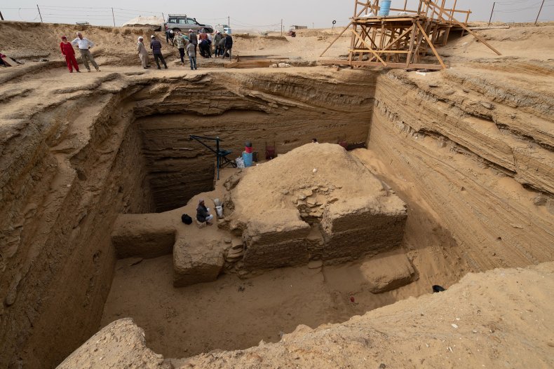 Tomb of Wahbire-merry-Neith in Egypt