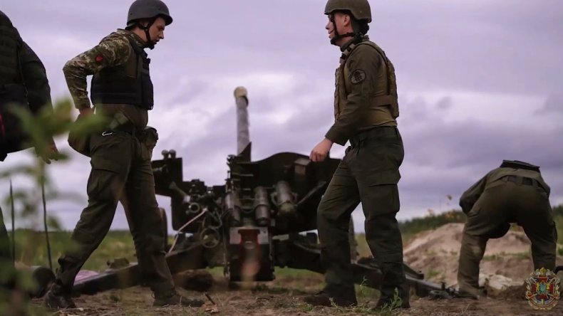 National Guard of Ukraine training