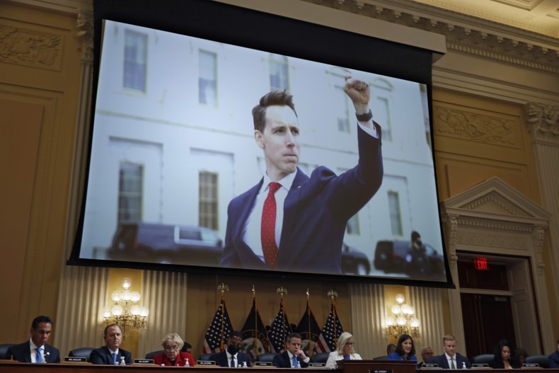 Josh Hawley Jan 6 Committee