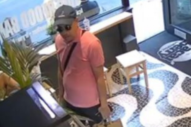 CCTV still of man sought by police