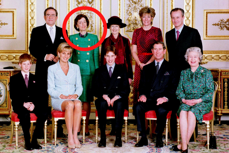 Lady Susan Hussey Prince William's Godmother