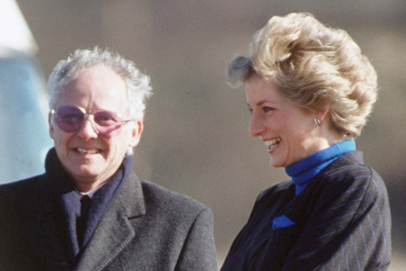 Princess Diana and Dickie Arbiter
