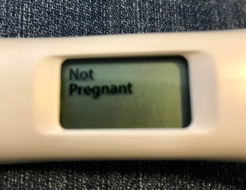 Negative pregnancy test 