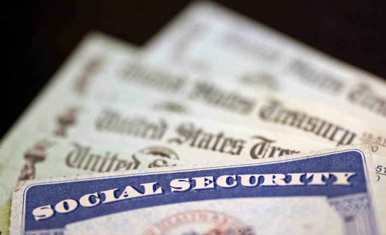 A Social Security card