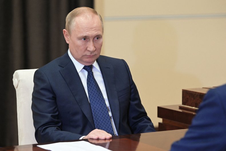 Kremlin controls air conditioning around Vladimir Putin