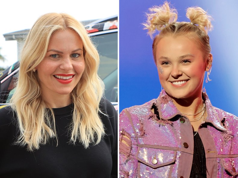 Candace Cameron Bure and Jojo Siwa