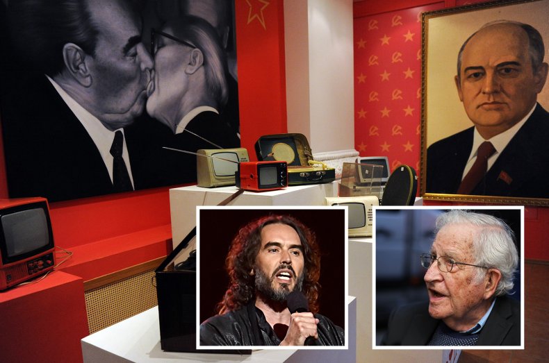 Russell Brand and Noam Chomsky