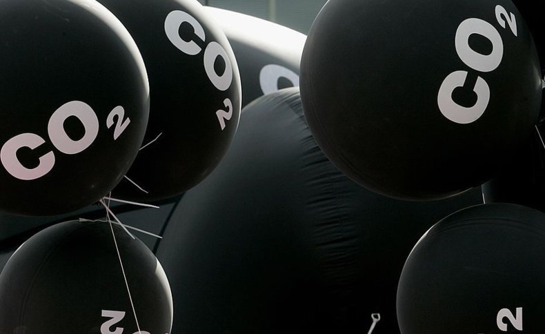 C02 balloons Greenpeace