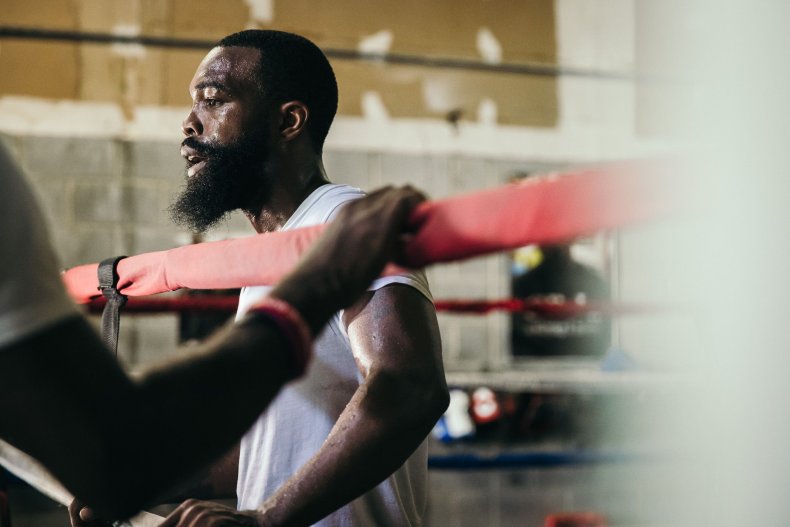 Gary Russell Jr. instructs Gary Antuanne Russell